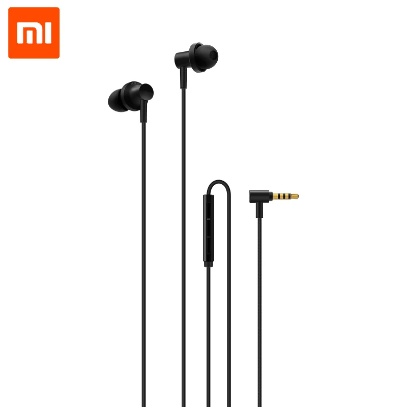 Оригинальная гибридная гарнитура Xiaomi 2018 2 проводные наушники вкладыши с