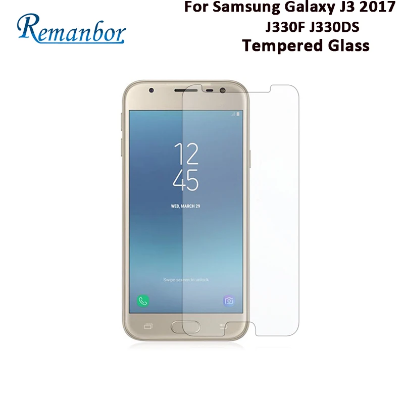 Remanbor для samsung Galaxy J3 2017 J330 закаленное Стекло 5 0 ''замена переднее стекло на экран