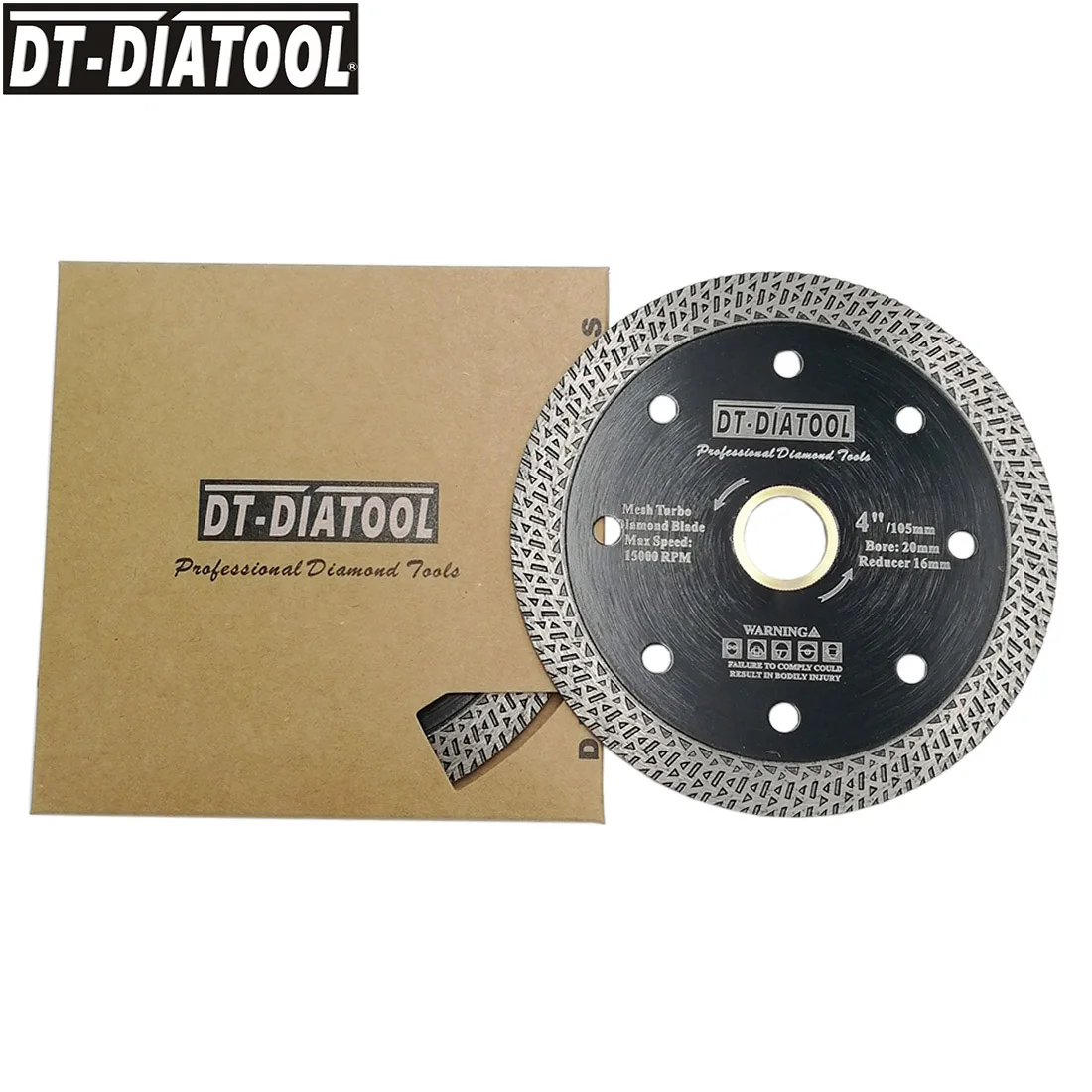 DT-DIATOOL 2 шт./шт. диаметр 4 &quot горячепрессованные турбодиски из спеченной сетки