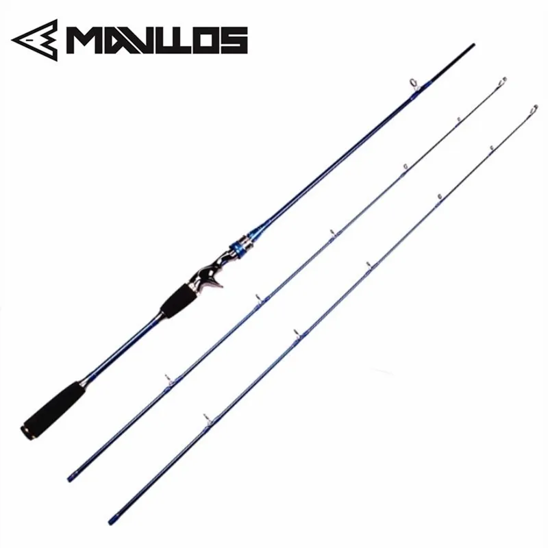 Mavllos 1.8m 2.1m 2 Подсказки удочки Вес приманки 3 20g высокоуглеродистый прядильный