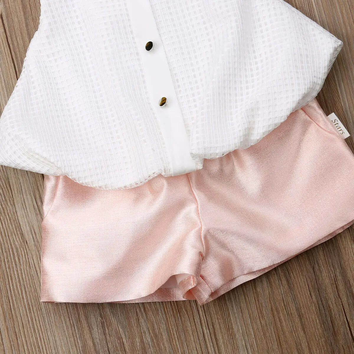 2019 Brand New Toddler Kids Baby Girls Outfits Clothes Sleeveless T-shirt Tops+Tutu Silk Pants 2PCS Sets 0-24M | Детская одежда и