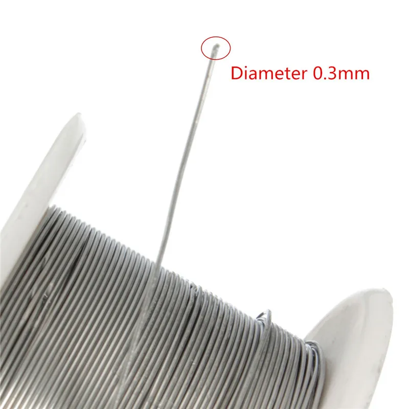 

60g 60/40 2.0% 0.3mm Tin Lead Soldering Wire Reel Solder Rosin Core For Circuit Board Electronics Devices