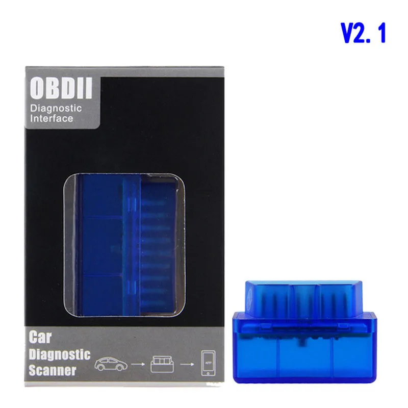 ELM327 V2.1 OBD2 OBD Bluetooth Scanner For Multi-Brands CAN-BUS Supports All Protocol Works On Android Symbian |