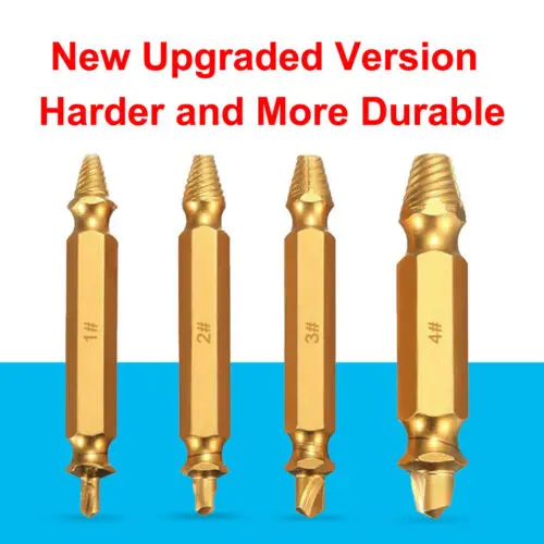 4 шт. поврежденный Винт экстрактор сверла руководство набор сломанных Скорость