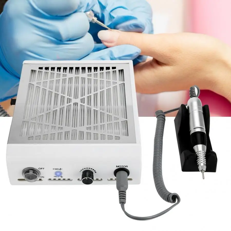 Manicure Vacuum Cleaner Nail Dust Collector Strong Nails Machine Original Screen Plate Suction | Красота и здоровье