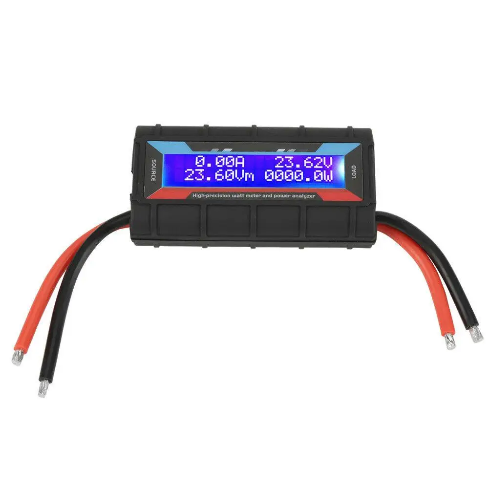 130AMP Ватт метр солнечный анализатор энергии ветра ЖК монитор электроэнергии