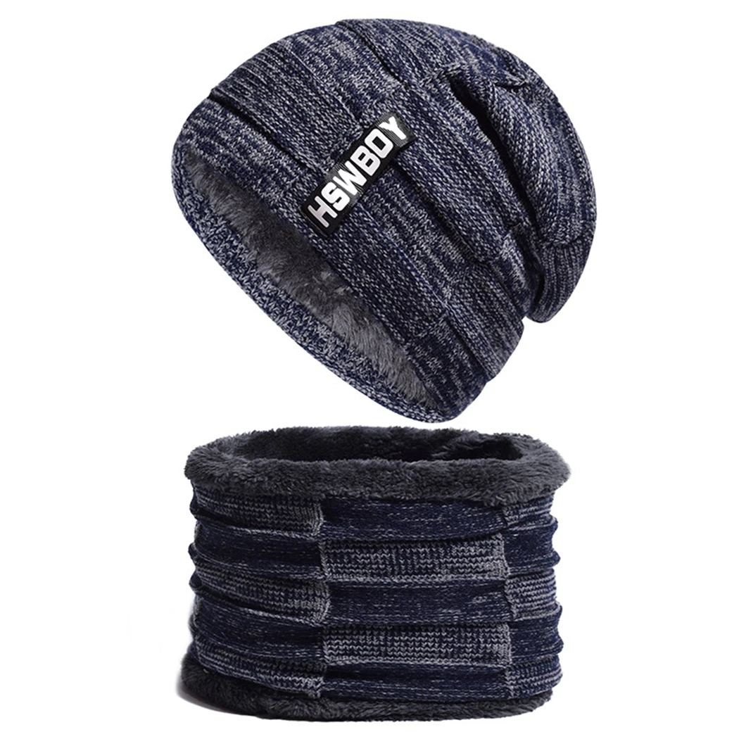 Зимние шапки Skullies Beanies 2018 шарф мужская шапка зимние для мужчин и женщин шерстяные