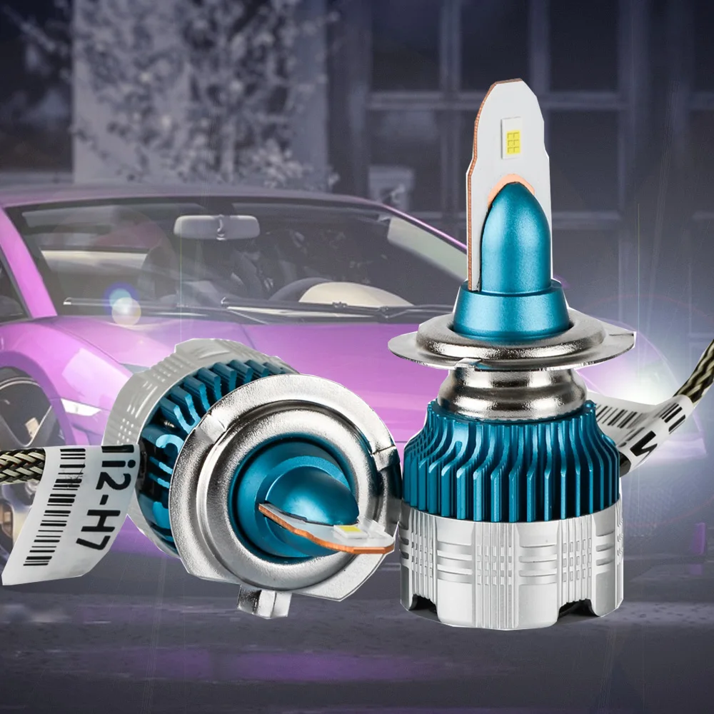 2 шт. H7 Led H4 H1 H3 H11 H8 H9 9005 HB3 9006 HB4 для автомобильных фар Сверхяркие рекламные щиты