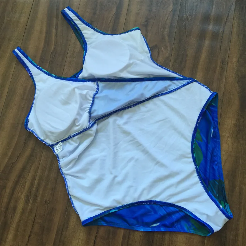 Размера плюс Монокини Плавание костюм XL 4XL пуш ап слитные купальники для будущих