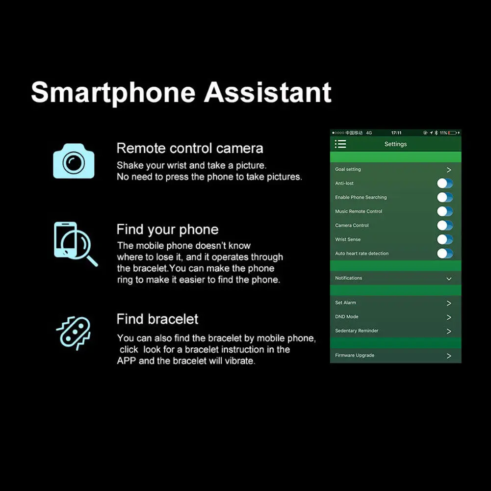 Смарт-часы с Bluetooth пульсометр фитнес-трекер браслет хит 2019 | Электроника