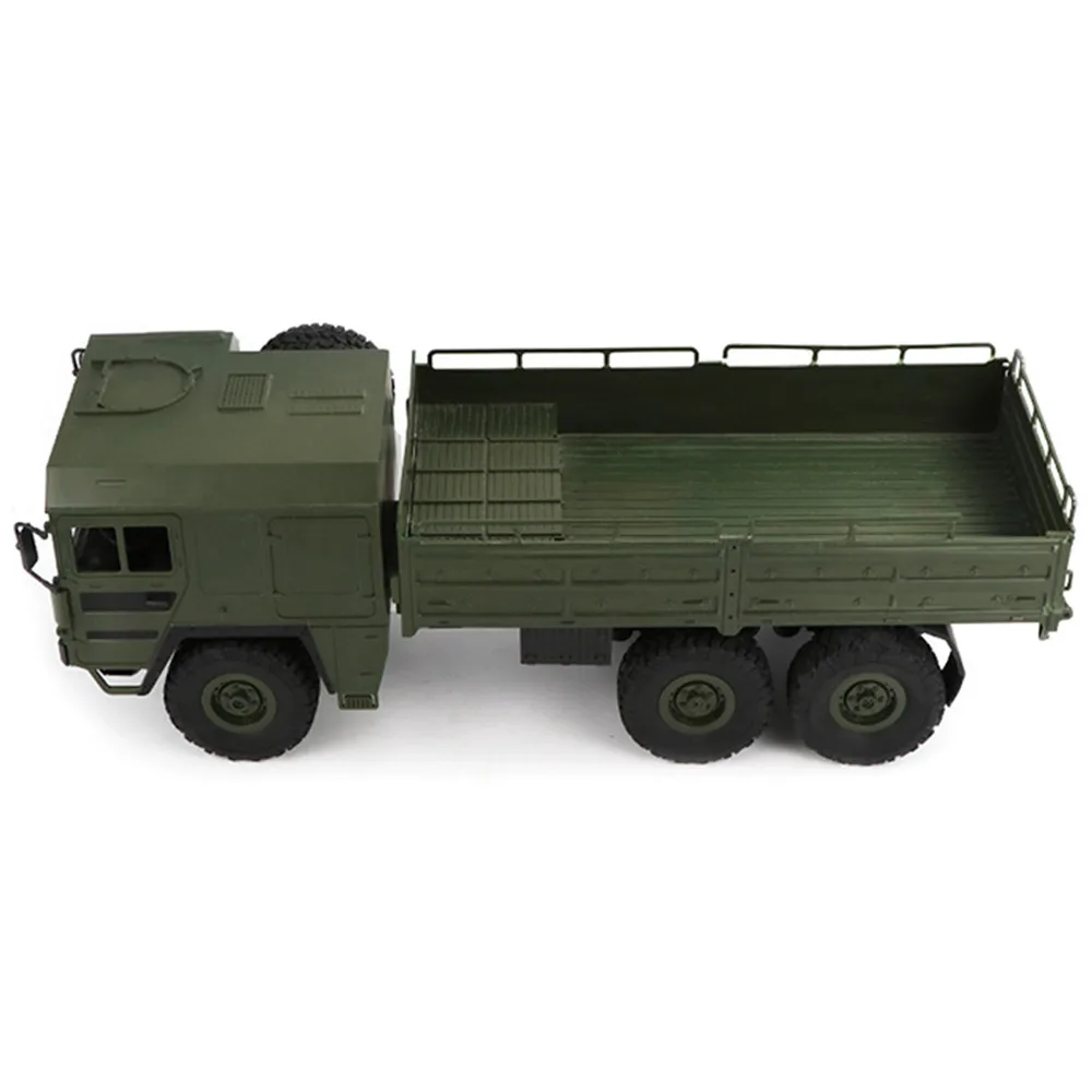 JJRC Q64 1/16 2 4G 6WD RC автомобиль военный грузовик внедорожный Рок Гусеничный игрушки RTR