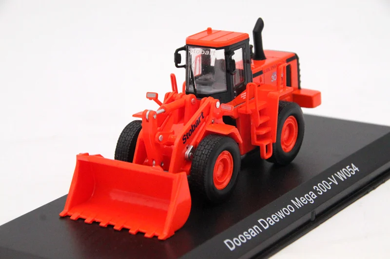 Atlas 1/76 для Eddie Stobart Rail Doosan Daewoo Mega 300 V W054 модели литья под давлением игрушки