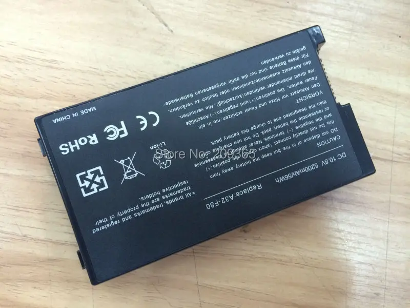 Аккумулятор для ноутбука ASUS A32 F80 F80Cr F80s F81 F81E F83 F83Cr F83E F83S F83Se F83T K41 N60 N60D Pro83 Pro86 X61 X82 X85