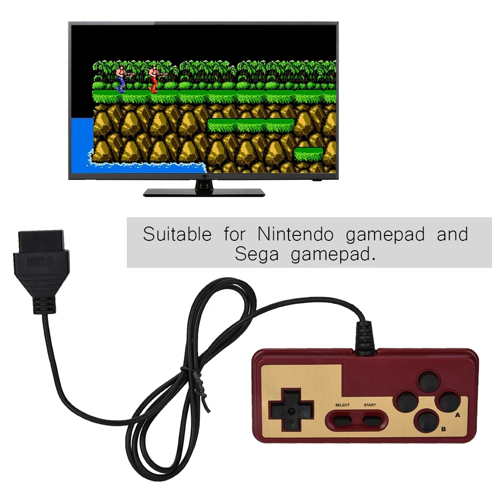 Проводной игровой контроллер геймпад джойстик игровая консоль Ручка для Nintendo Sega