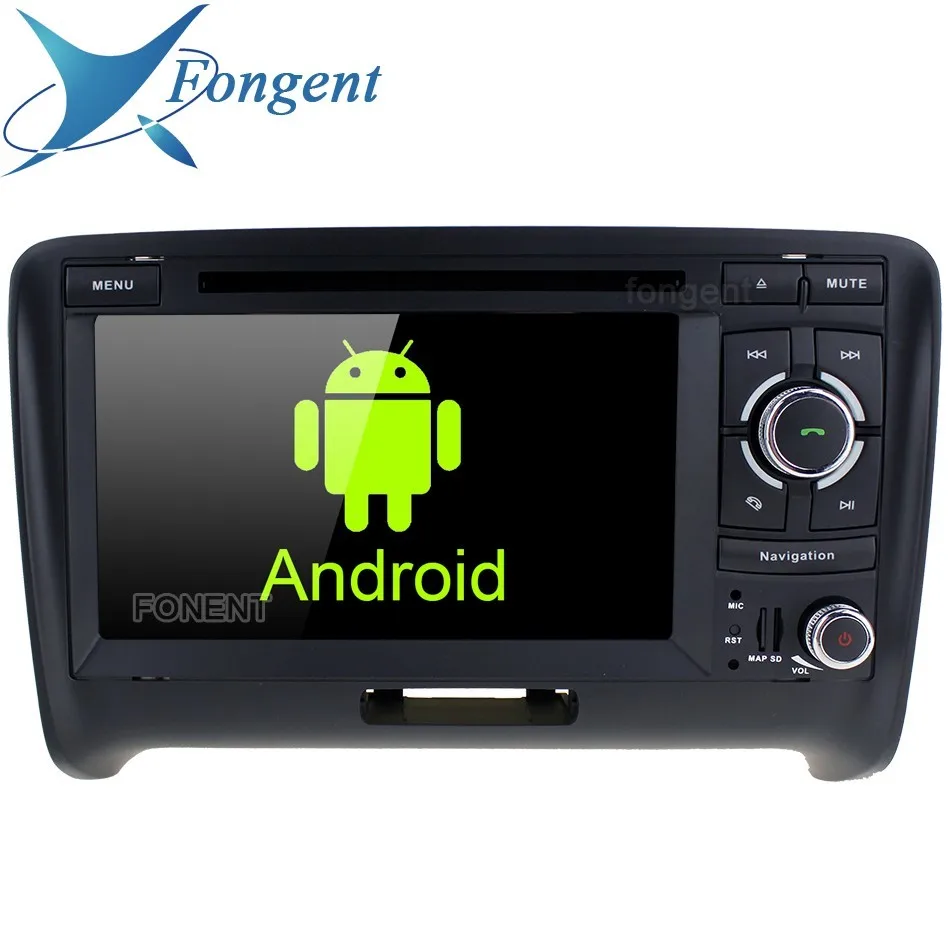 Автомобильный стерео DVD мультимедийный плеер IPS Android для Audi TT 2006 2007 2008 2009 2010 2011 2012