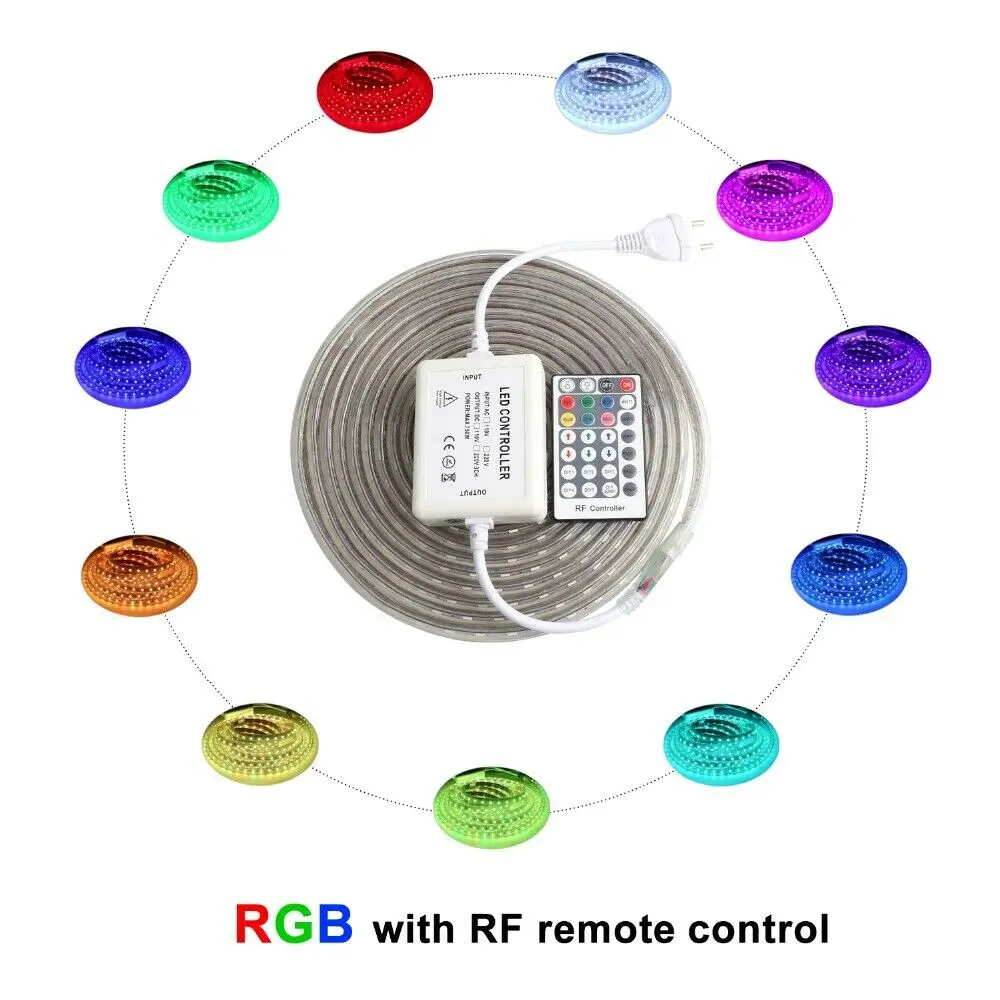 AC 110V US plug 220v EU контроллер RF RGB с 28Key светодиодный пульт дистанционного управления