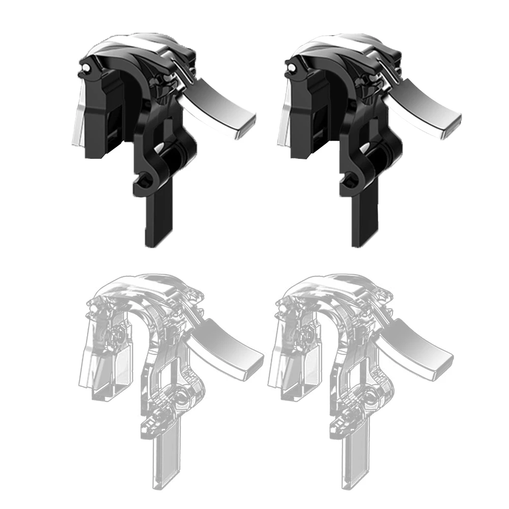 1 Pair PUBG Mobile Phone Gaming Trigger Button L1 R1 Controller Metal Game Shooter Accessories | Электроника