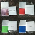 Имитация золотого и серебряного цвета Медь листьев листов 9*9 см художественные промыслы, позолота дизайн Бумага 100Pcs ручные поделки декор бумага из фольги Бумага s