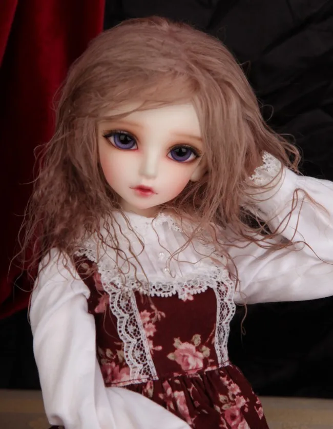 Зимняя игрушка 1/4 кукла BJD/SD модная модель милая для маленькой девочки подарок на