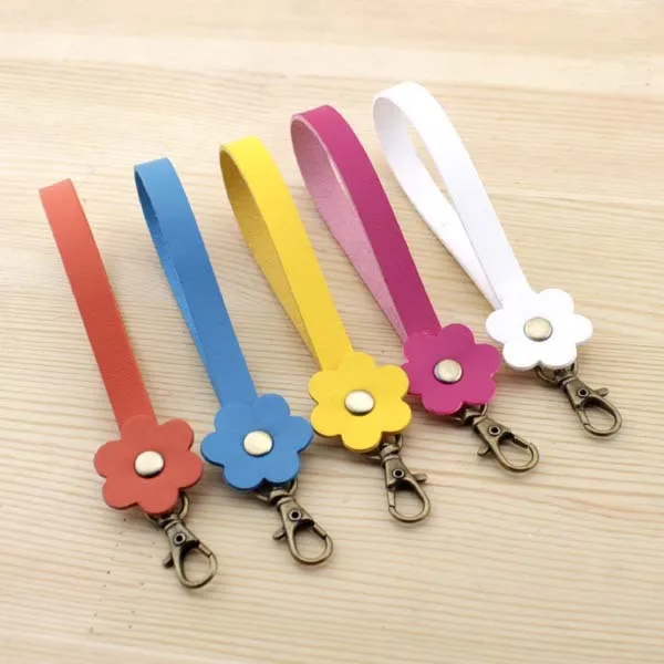 

15CM*1CM Flowers Single-end Micro Fiber Imitation Leather Small Carrying Purse Frame Bag Coin Purse Handle DIY Accessories 5pcs