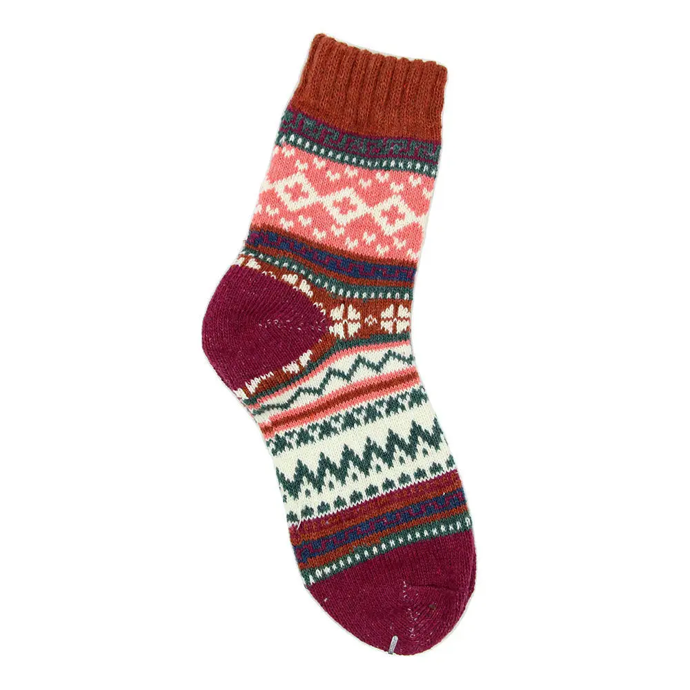Women Wool Bed Thick Socks Outdoor Walking Work Lady Warm Winter Thermal Christmas | Женская одежда