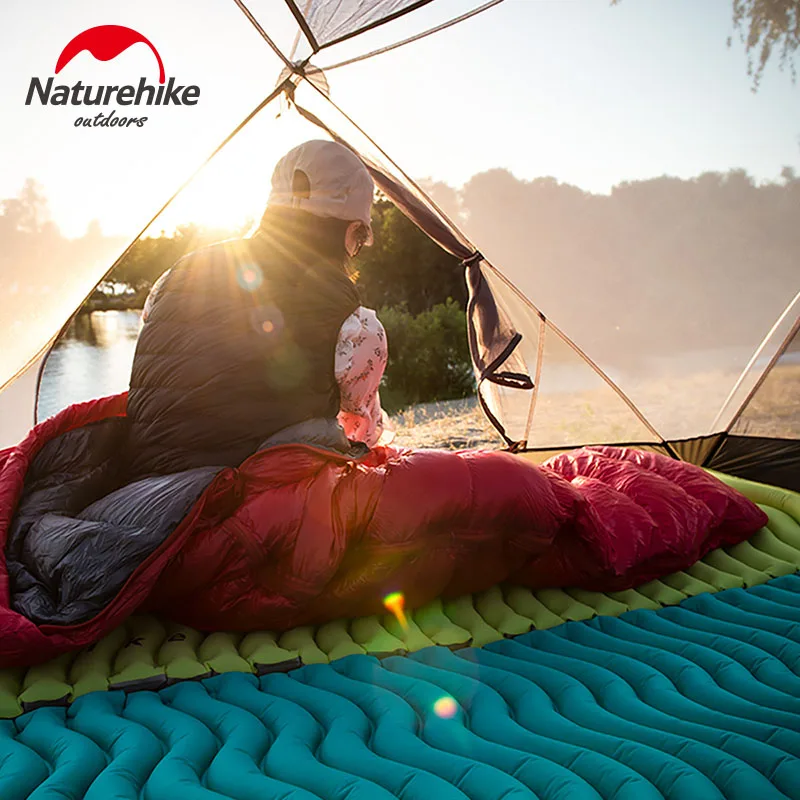 Naturehike открытый сверхлегкий надувной коврик для кемпинга водонепроницаемый