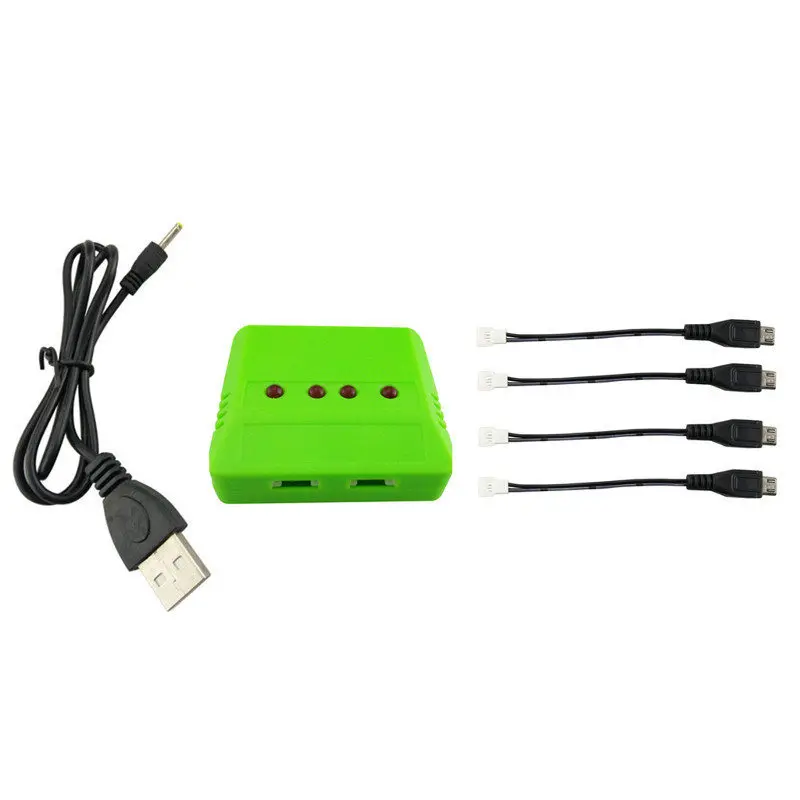 Зарядное устройство 4 в 1 Usb для XS809 XS809S E58 YH 19 SG700 DM107S RC Drone Quadcopter|Детали и аксессуары|