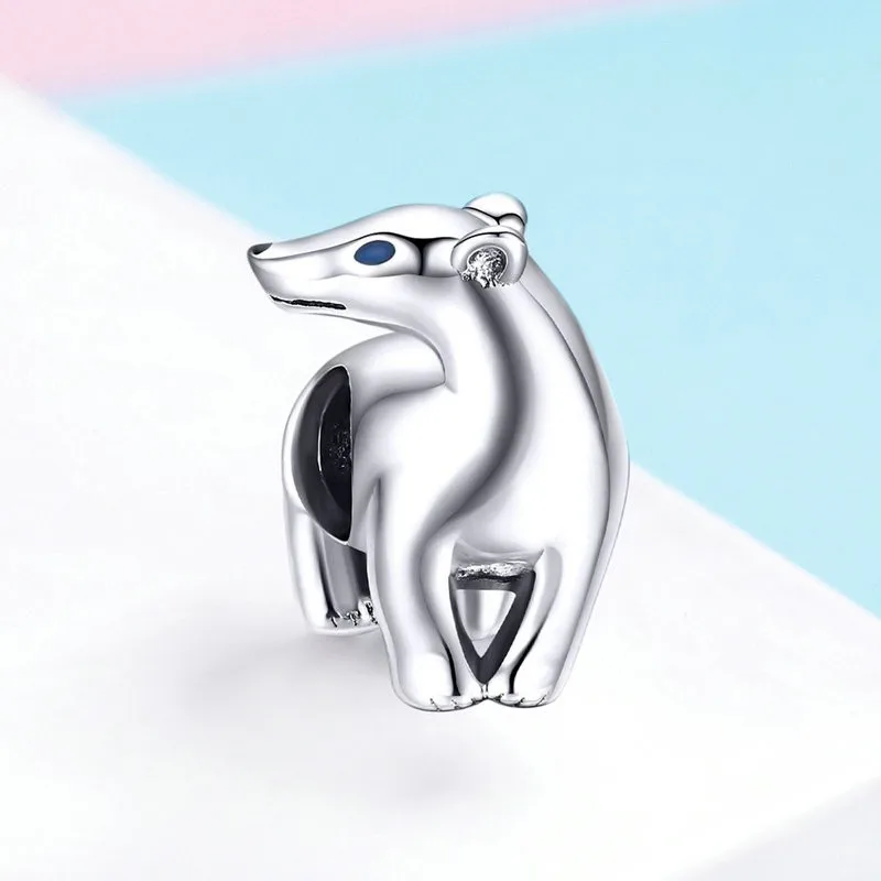 Браслет Pandora Bsc058 из серебра 925 пробы с шариками в виде животных сделай сам |