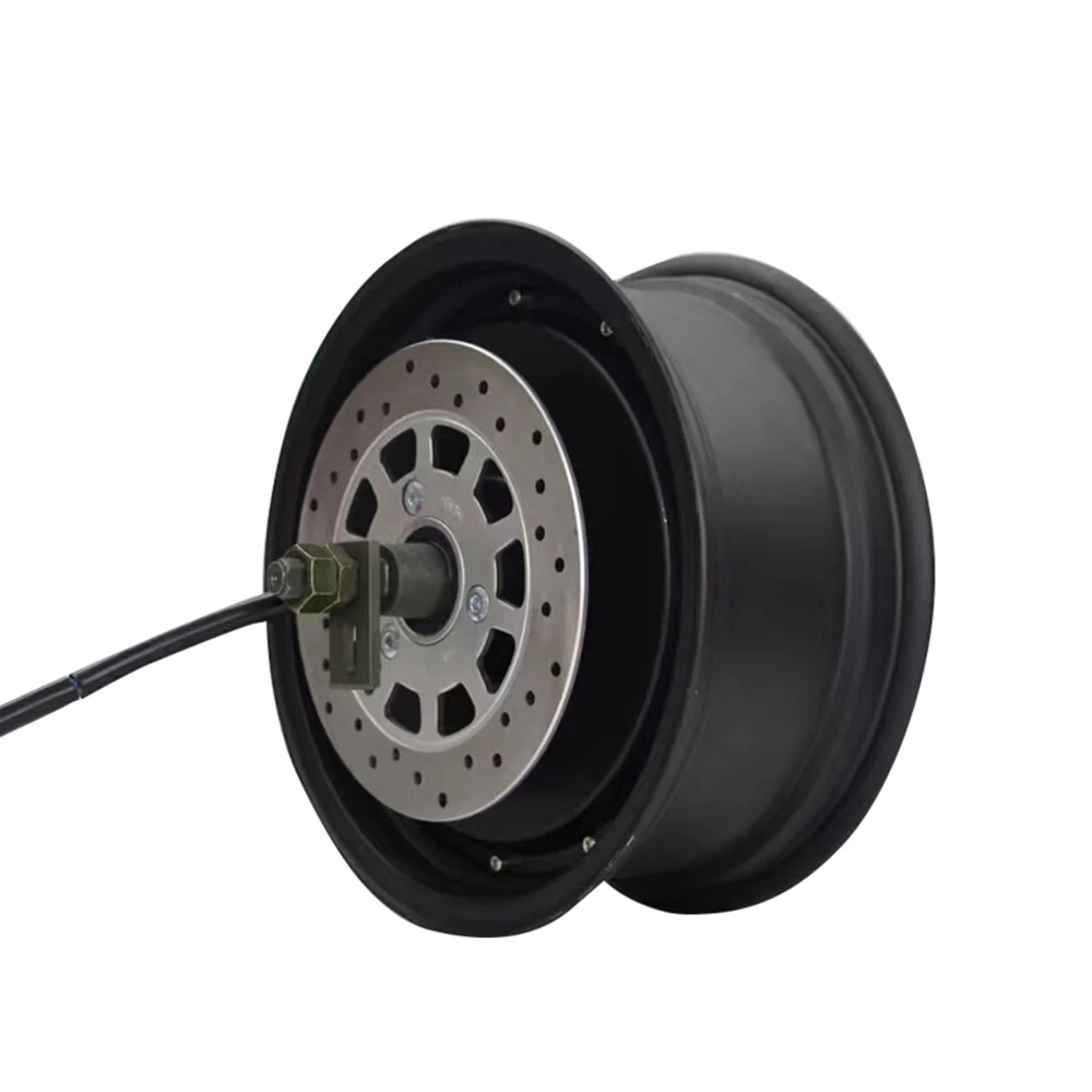 Высококачественный одновальный двигатель в ступице колеса qs 3000W V3 72V80KPH ширина 12*5