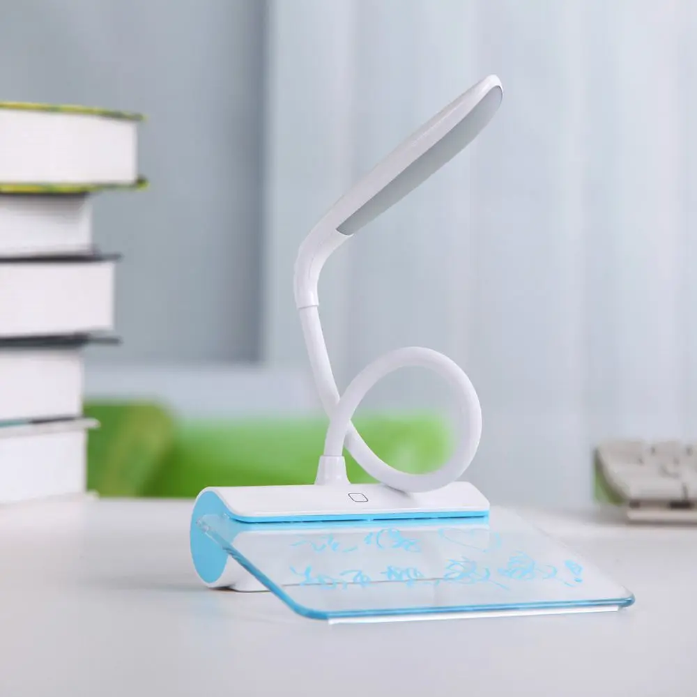 Светодиодная настольная лампа с защитой глаз Перезаряжаемый USB светильник для