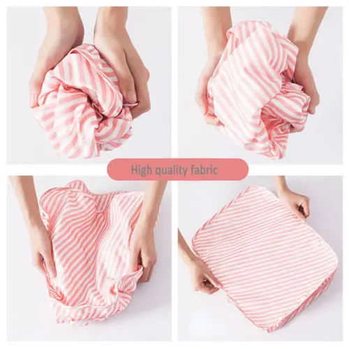 6Pcs Waterproof Travel Clothes Storage Bags Foldable Oxford Luggage Organizer Pouch Packing Cube | Дом и сад