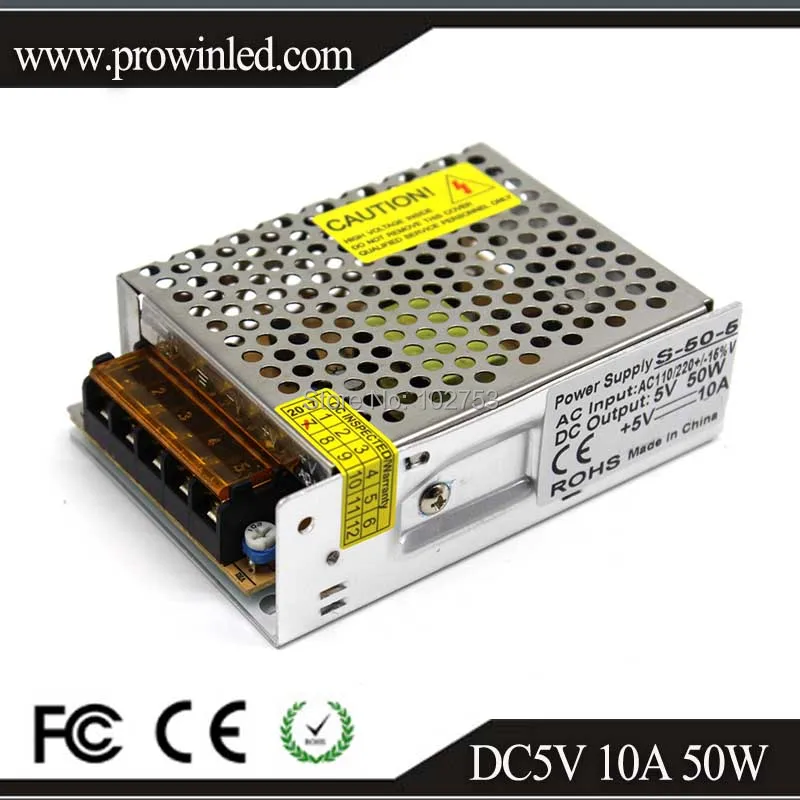 Бесплатная доставка DC 5V источника питания 2A 5A 10A 12A 20A 30A 40A 60A металлический чехол