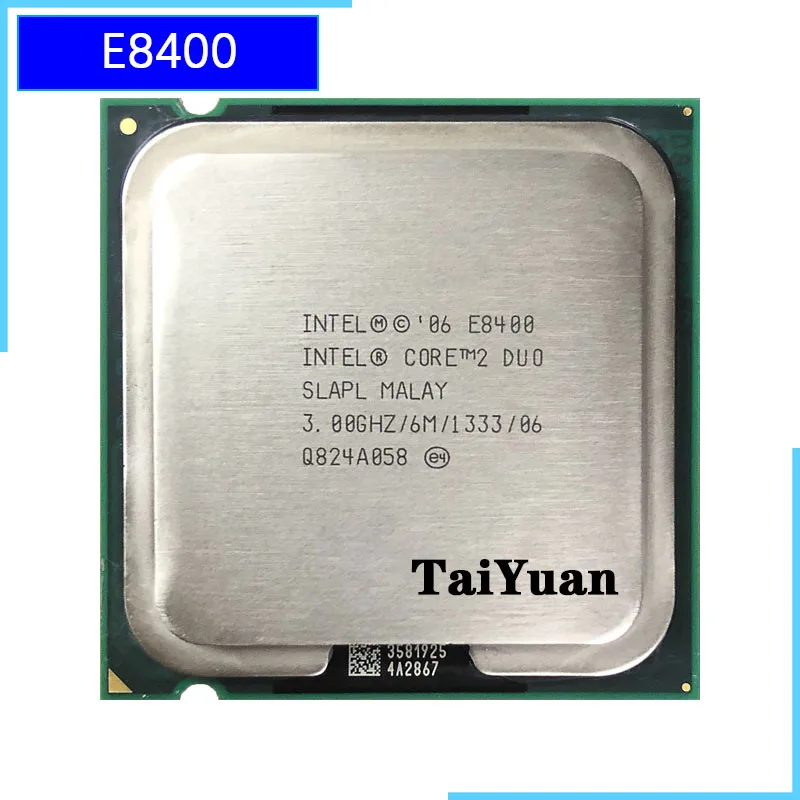 Двухъядерный процессор Intel Core 2 Duo E8400 3 0 ГГц 6 Мб 65 Вт 1333 LGA 775|Процессоры| |