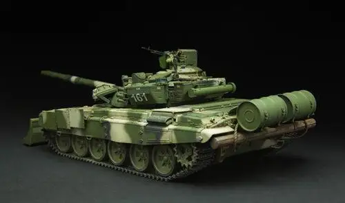 Meng масштаб 1/35 Φ российский главный боевой танк модель TS 014 Tank бульдозер|Наборы для