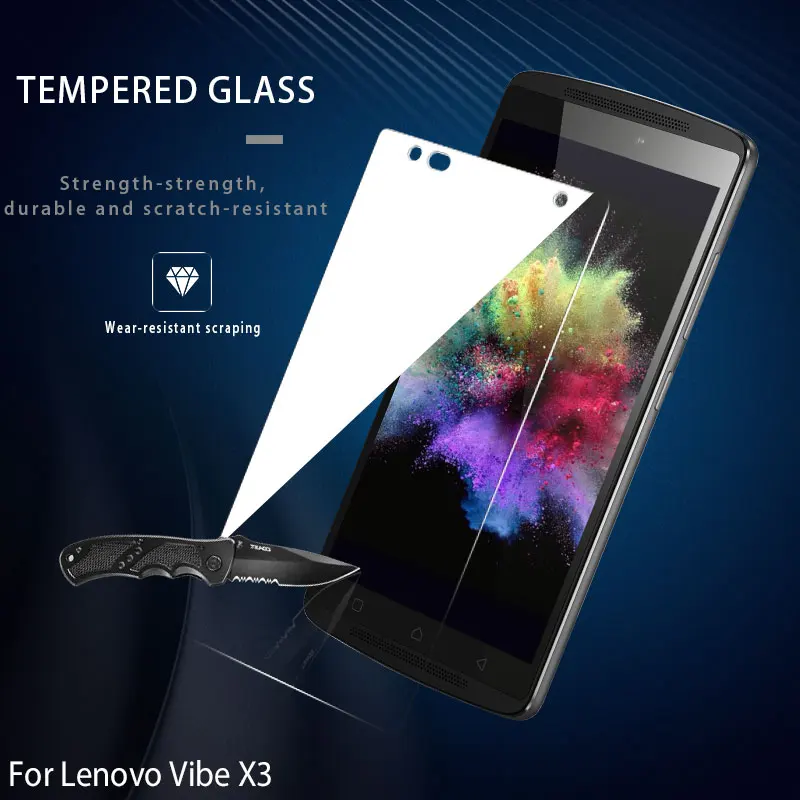 DyGod 4 7 дюймов для Lenovo S650 закаленное стекло Переднее защитная пленка 5 Vibe X3 Замена