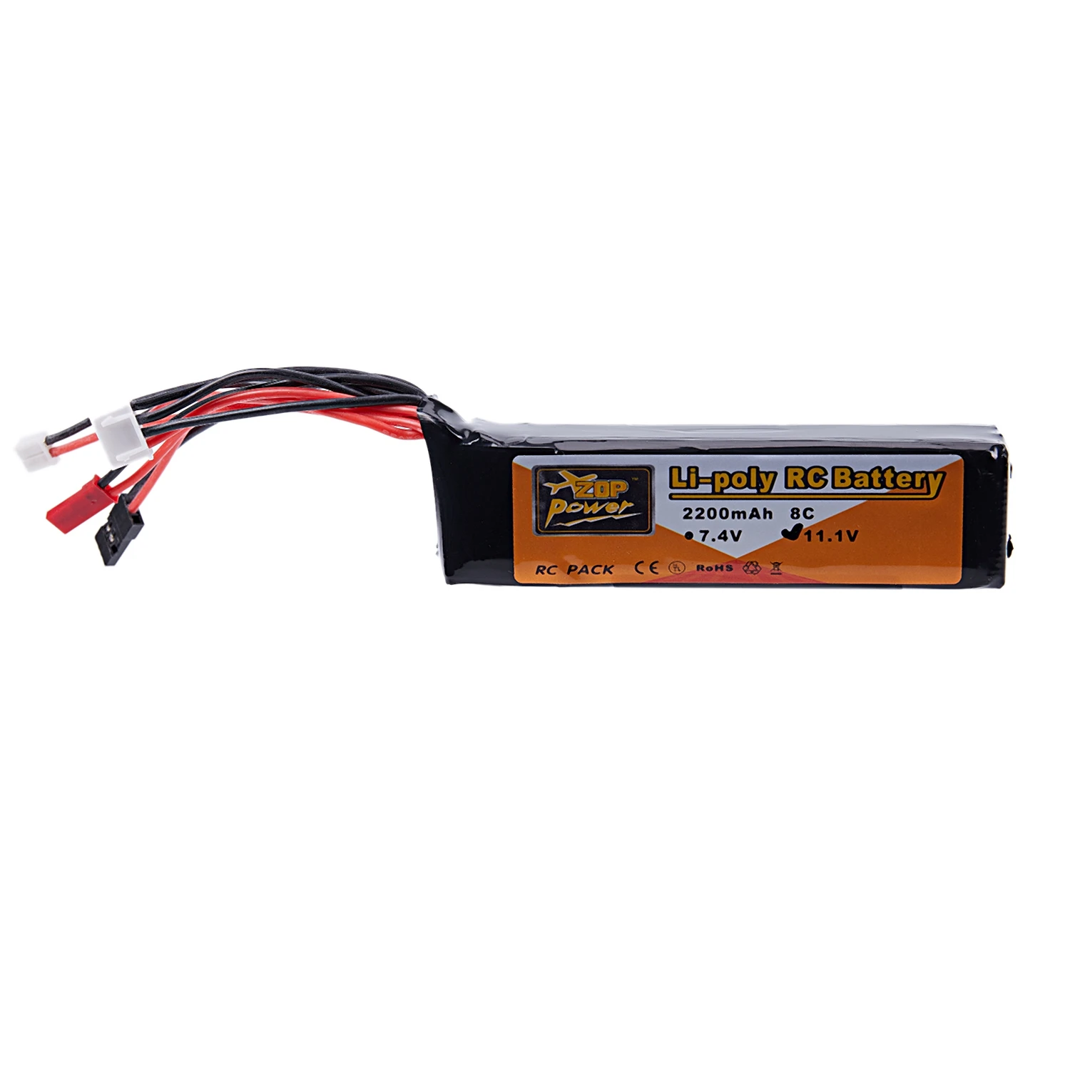 ZOP power 2200 mAh 11 1 V 3 S 8C Lipo батарея JR JST вилка fubeba для батарейки передатчика запасные