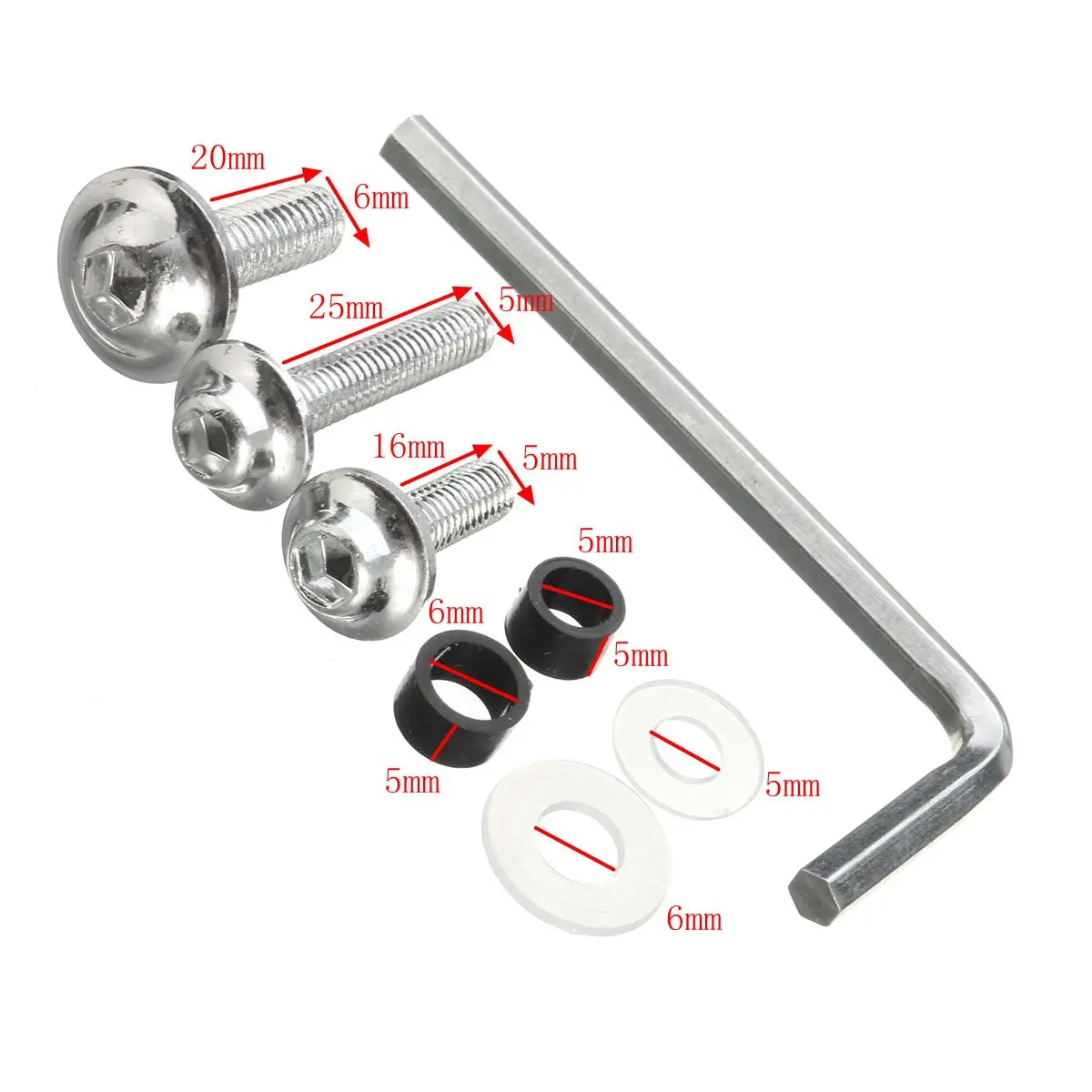 

158pcs Motorcycle Fairing Bolts Kit Fastener Clips Screw For Yamaha YZF R6 1999 2000 2001 2002