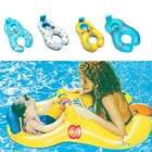 Матери ребенок плавающий тень круг кольцо детское сиденье родитель-ребенок Аксессуары для бассейна детский шейный Плавающий надувной круг для плавания