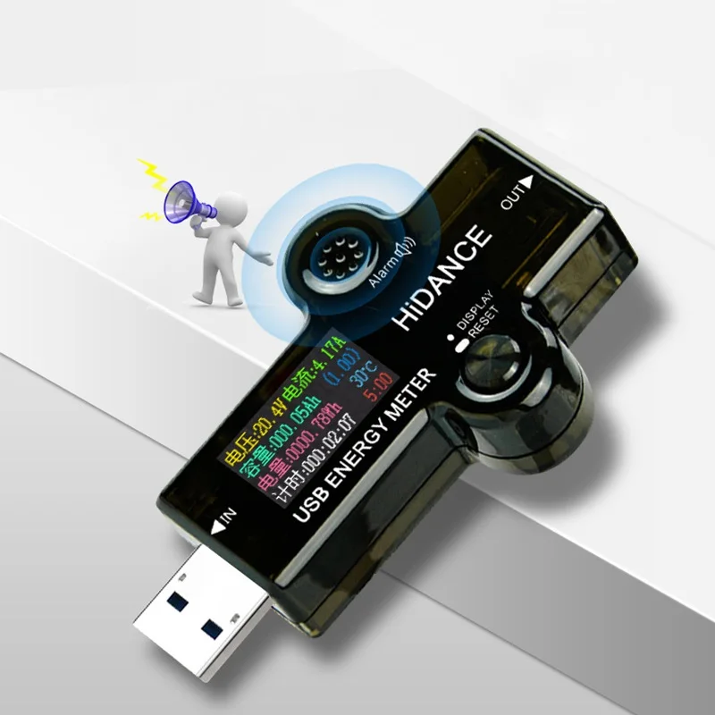 HD цветной экран USB 3 0 Тестер Вольтметр Амперметр Напряжение измеритель тока для