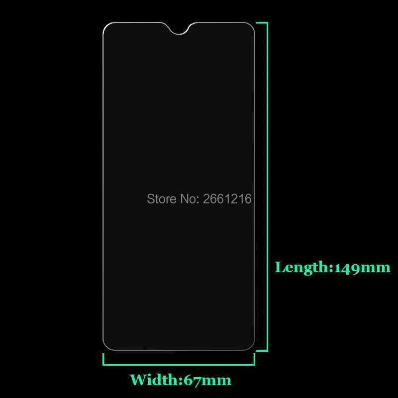 2 шт./лот для Ulefone Note7 Note7P закаленное стекло 9H 2.5D Премиум Защитная пленка Note 7 7P S11 6 1