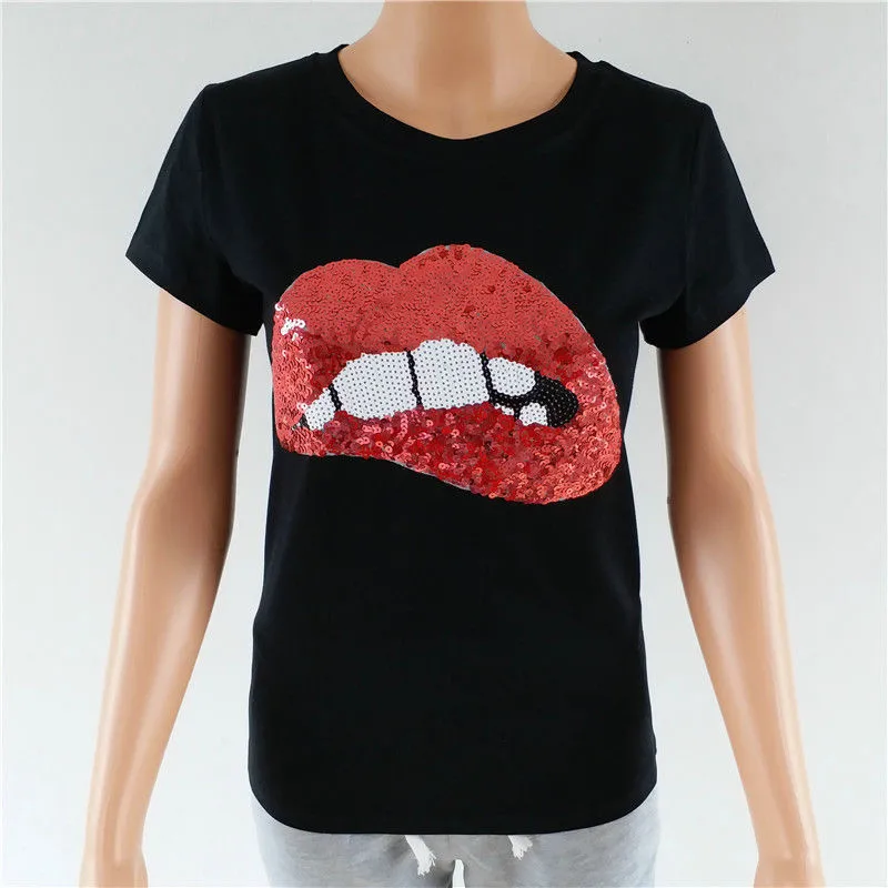 

Trendy Women clothes Loose Pullover round neck Geometry Shirts Short Sleeve Cotton Blouses one pieces
