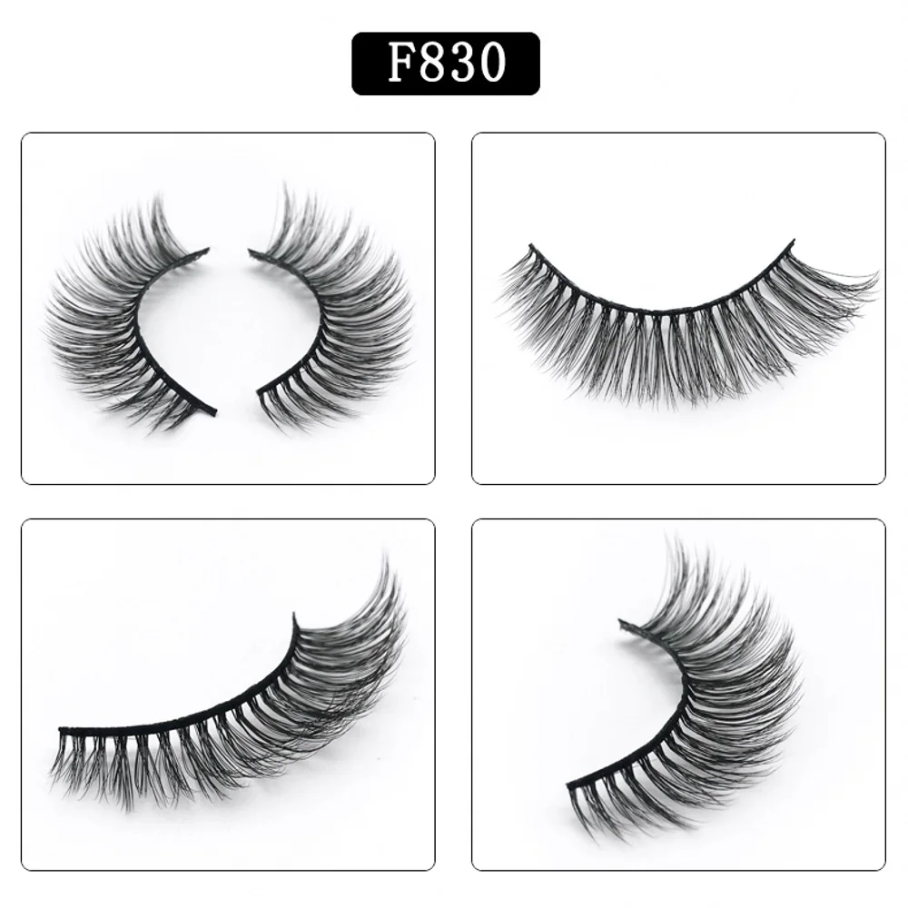 Ресницы Накладные норковые 3dlashes отдельные натуральные драматические тонкие