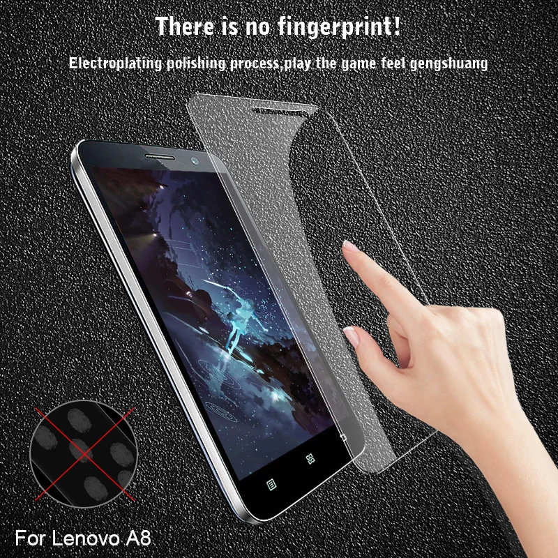Для Lenovo A8 A806 A808 A808t Защитная стеклянная пленка для экрана ультратонкая A859 A936
