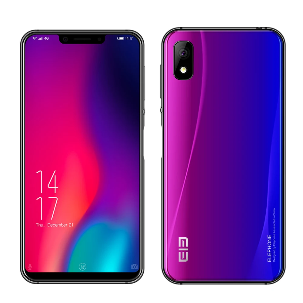 Elephone A4 Pro фаблет 4G Android 8 1 MTK6737 Восьмиядерный B Оперативная память 6 Встроенная