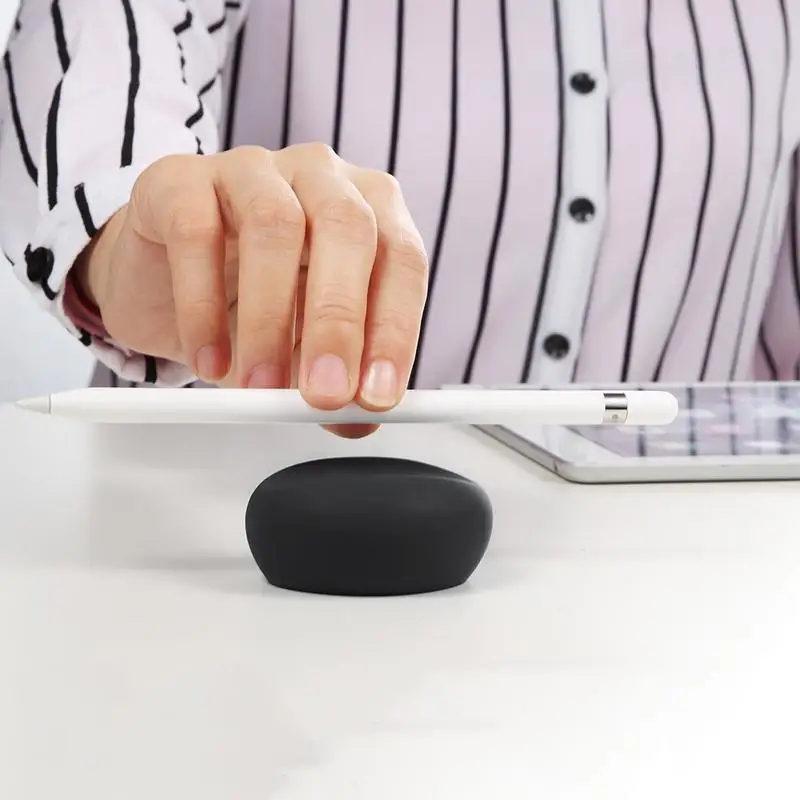 Силиконовый чехол 2 в 1 для карандаша Apple ipencil черный|Стилусы планшетов| |