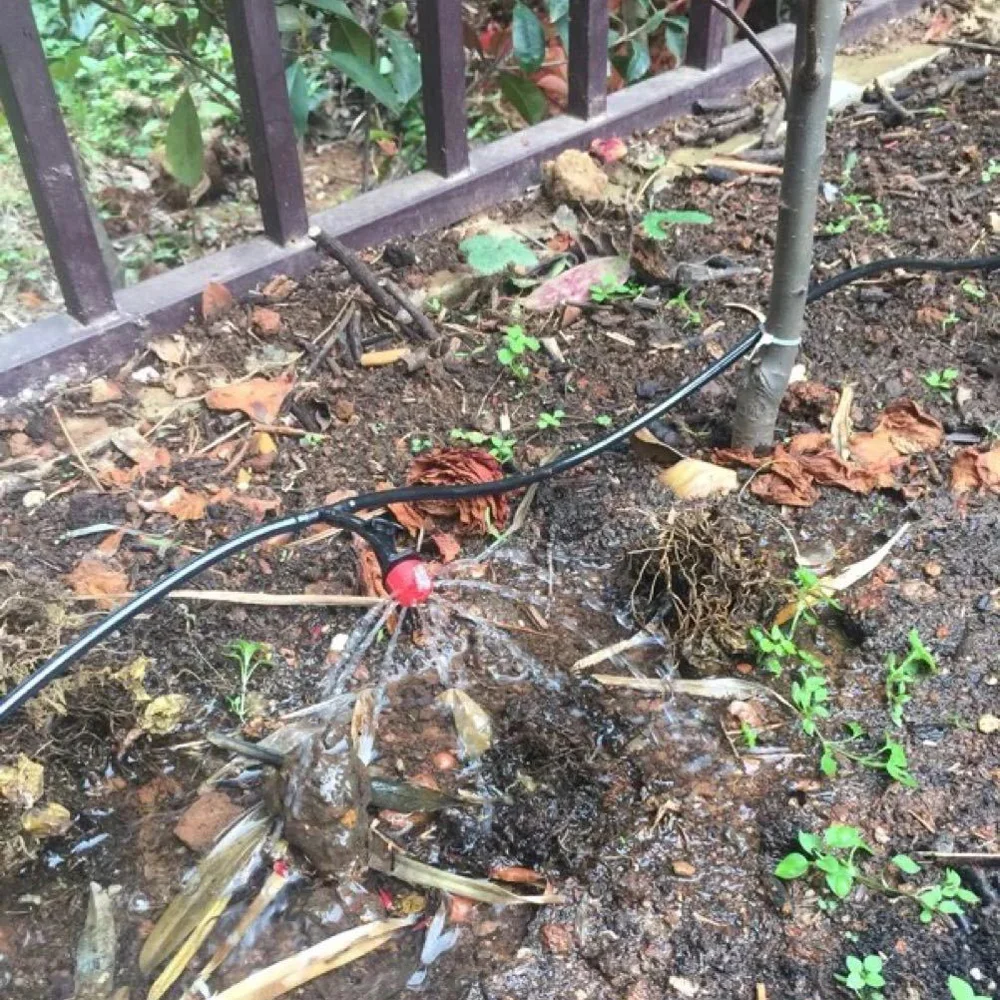 15 м микрокапельницы ирригационная система полива Drips Plant разъем для садового