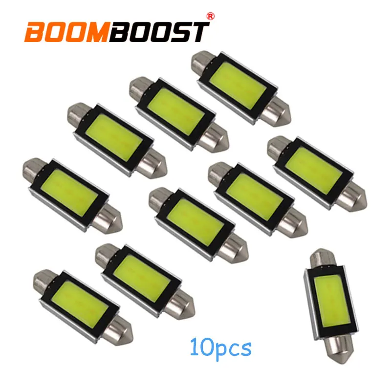 big promotion 41mm 12V 1W COB F-estoon LED Car Bulb Auto Led Light Lamps parking 13 pieces | Headlight Bulbs(LED)