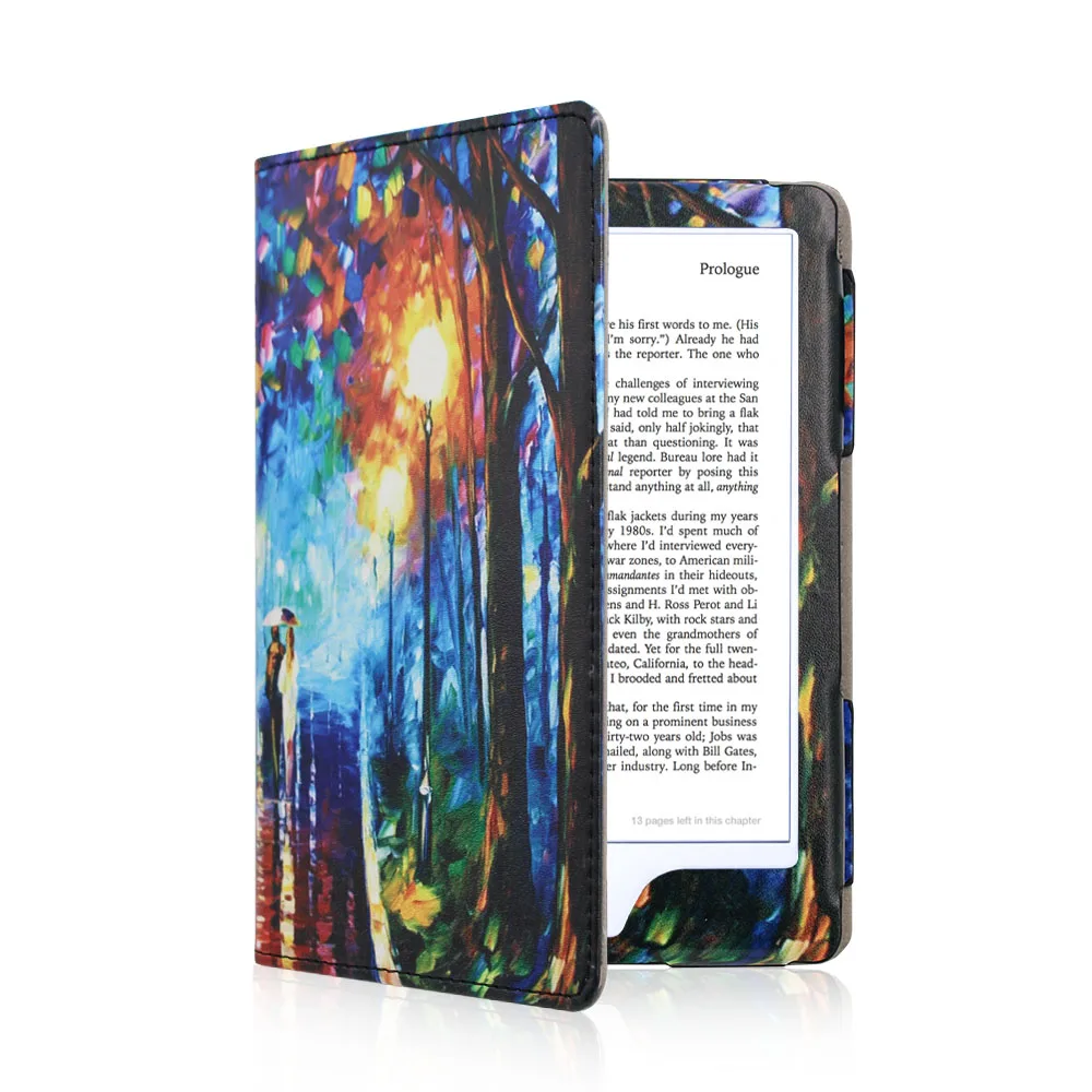 Чехол для планшета Kindle 8th Generation Ebook из искусственной кожи Жесткий Корпус Флип