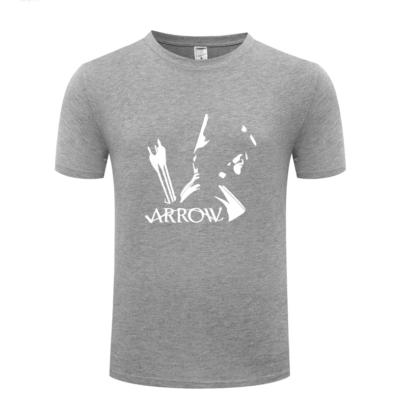 Oliver Queen Green Arrow Mens Men T Shirt Tshirt 2018 New Short Sleeve O Neck Cotton Casual T-shirt Top Tee | Мужская одежда