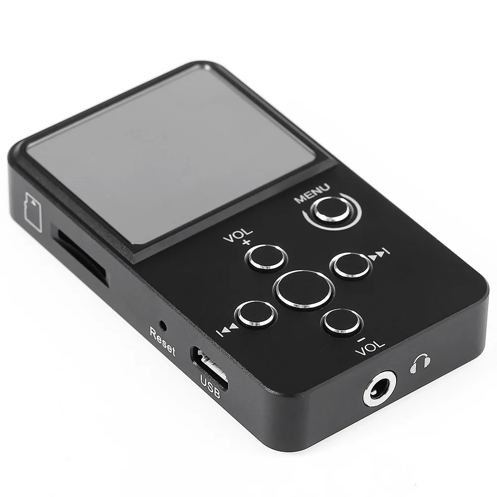 XDuoo X2 HiFi Цифровой аудио плеер MP3 MP4 с 0 96 дюймовым oled экраном TF слот для карт корпус